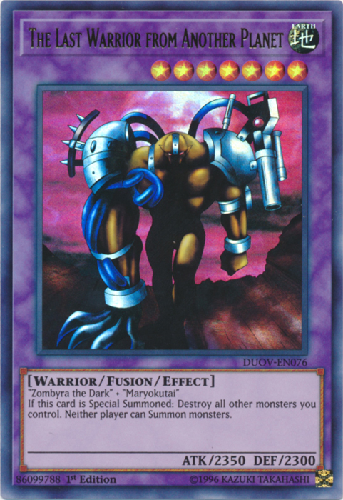 The Last Warrior from Another Planet [DUOV-EN076] Ultra Rare | Total Play