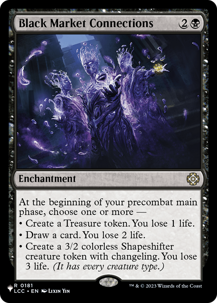 Black Market Connections [The List] | Total Play