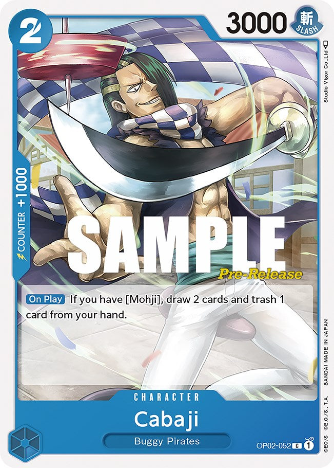 Cabaji [Paramount War Pre-Release Cards] | Total Play