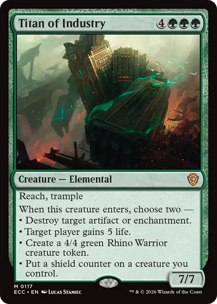 Titan of Industry [Lorwyn Eclipsed Commander] | Total Play