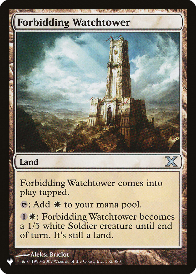 Forbidding Watchtower [The List] | Total Play