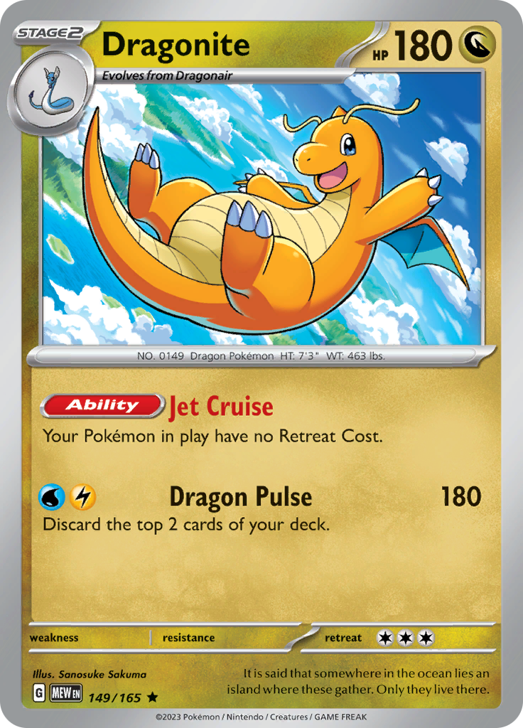 Dragonite (149/165) [Scarlet & Violet: 151] | Total Play