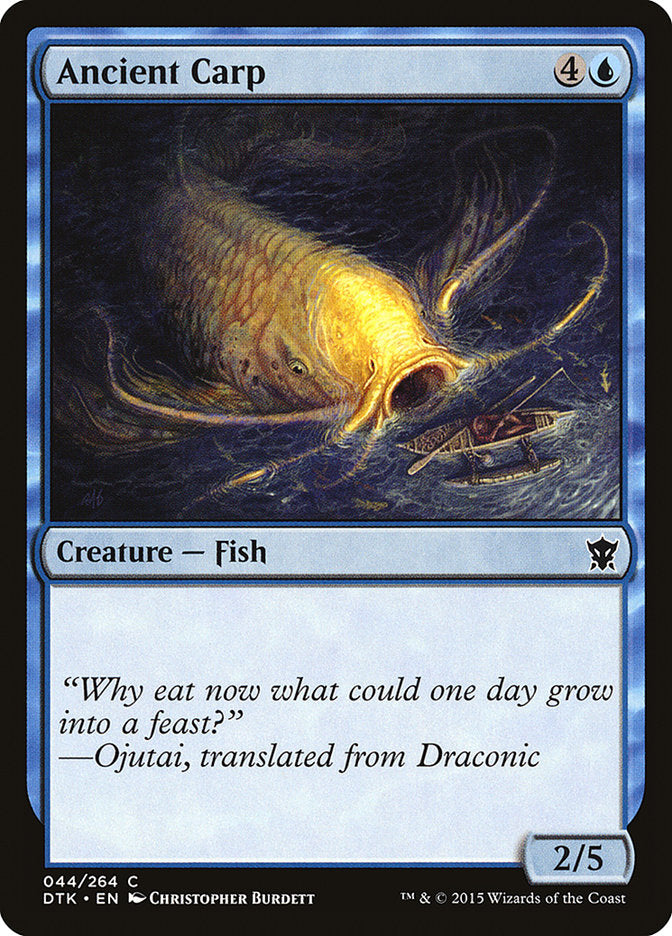 Ancient Carp [Dragons of Tarkir] | Total Play