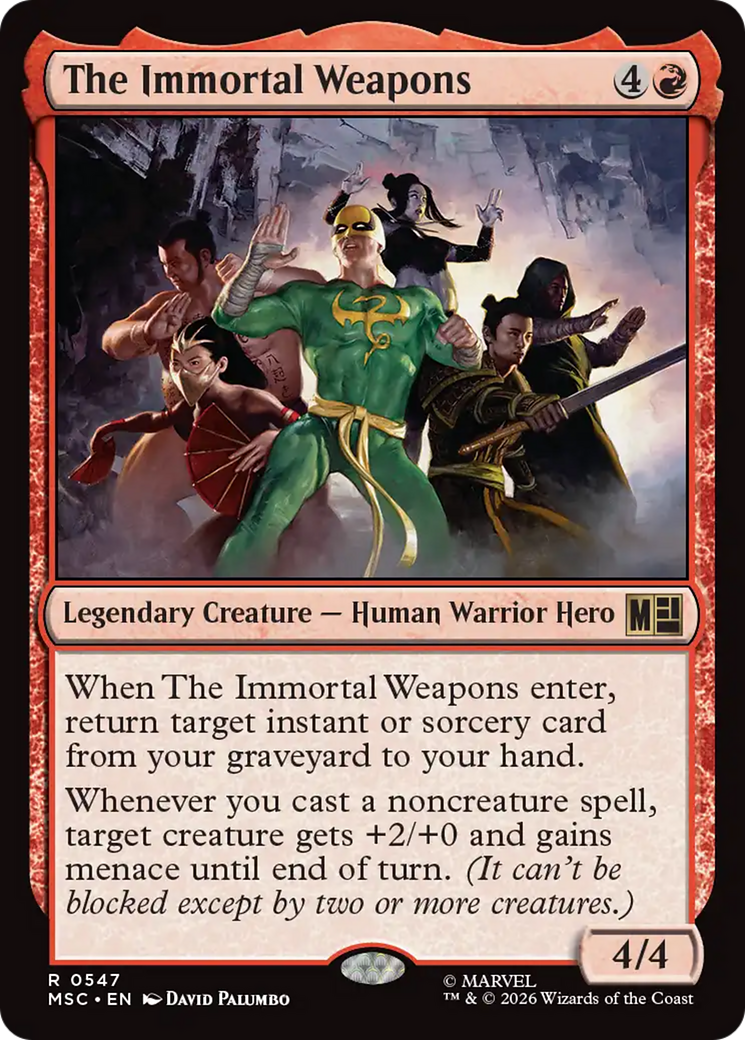 The Immortal Weapons [Marvel Super Heroes Commander] | Total Play
