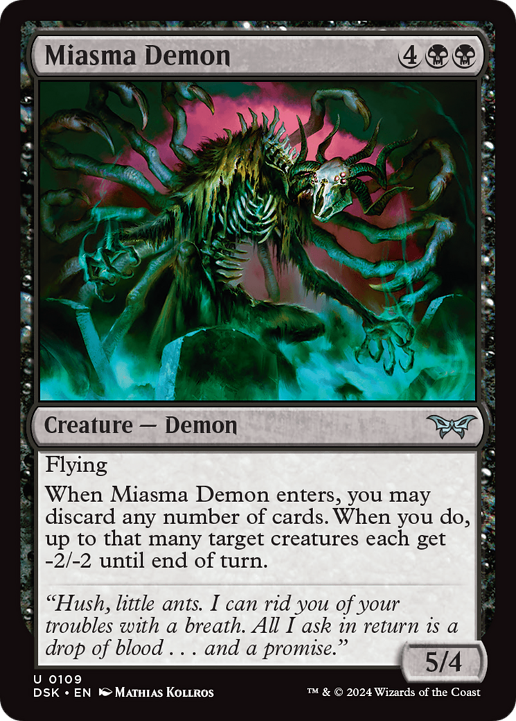 Miasma Demon [Duskmourn: House of Horror] | Total Play