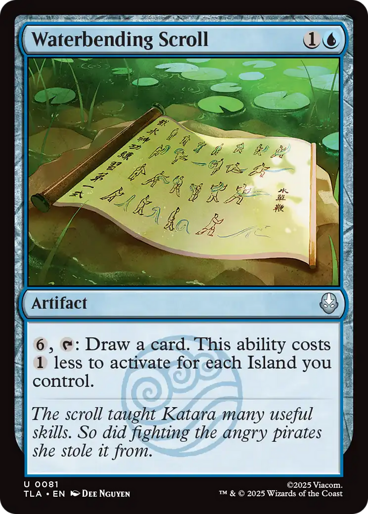 Waterbending Scroll [Avatar: The Last Airbender] | Total Play