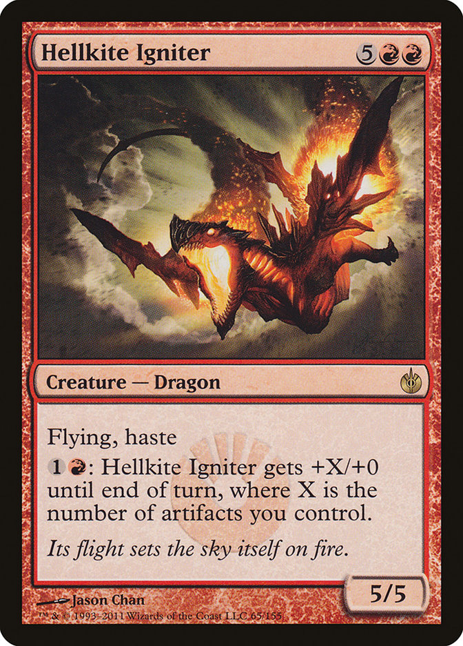 Hellkite Igniter [Mirrodin Besieged] | Total Play