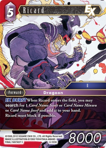 Ricard [Opus VI] | Total Play