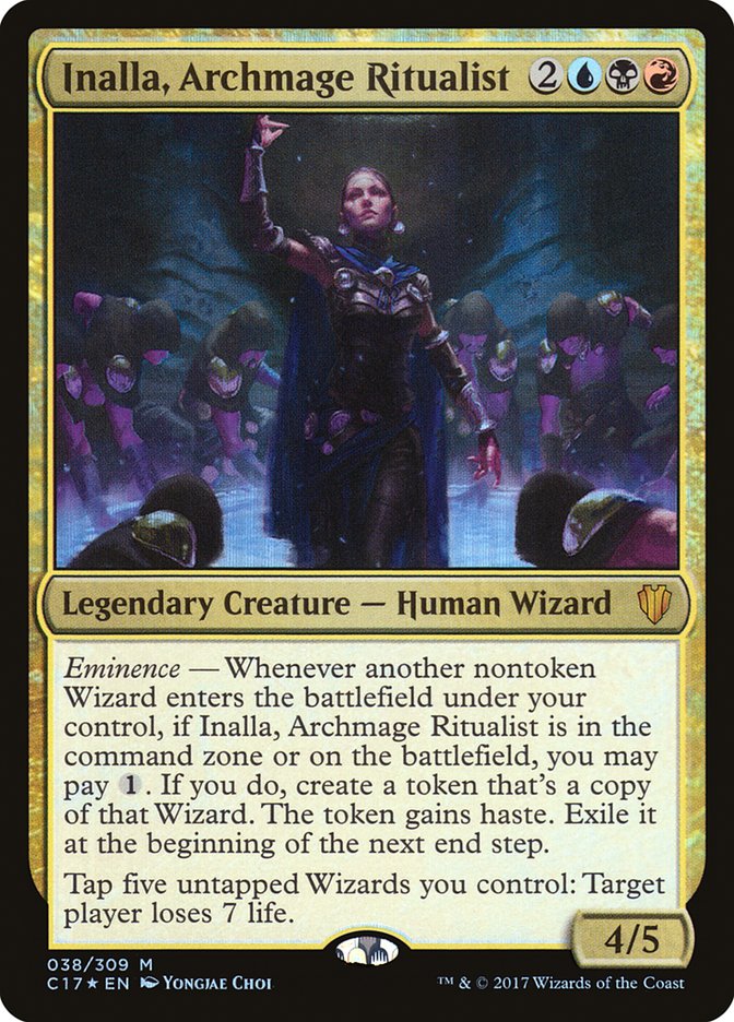 Inalla, Archmage Ritualist [Commander 2017] | Total Play