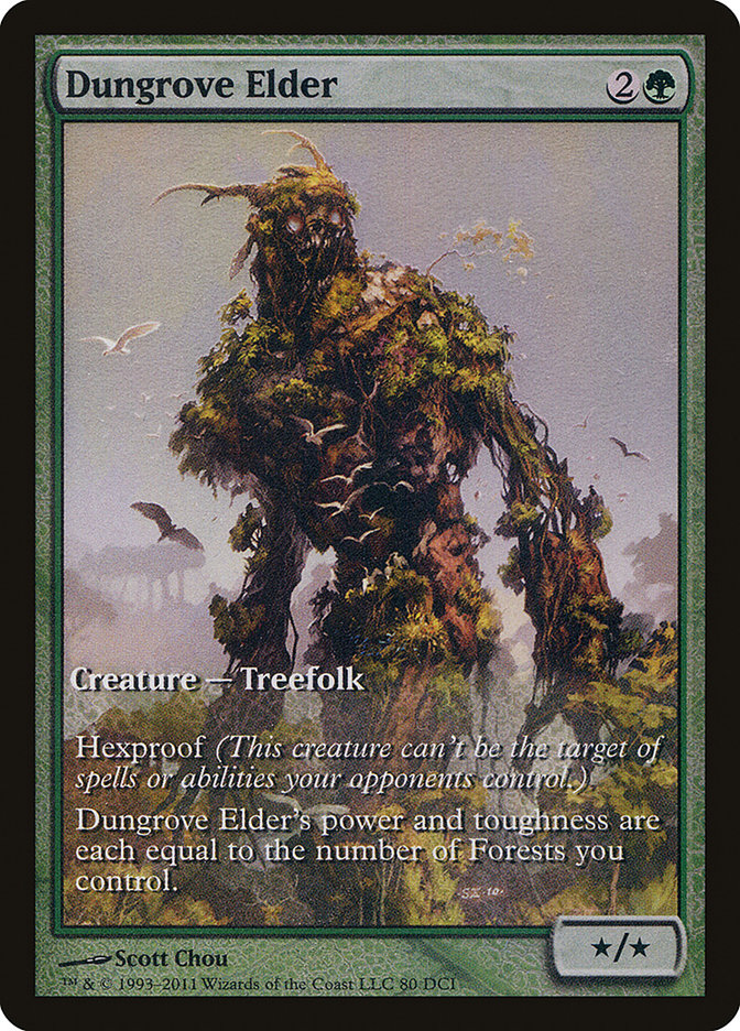 Dungrove Elder (Extended Art) [Magic 2012 Promos] | Total Play