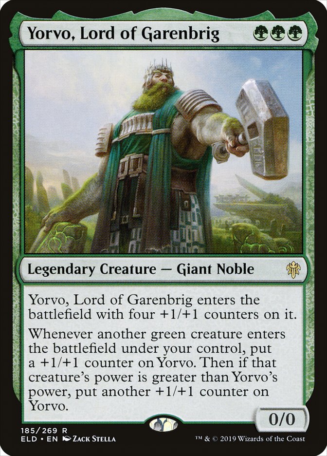 Yorvo, Lord of Garenbrig [Throne of Eldraine] | Total Play
