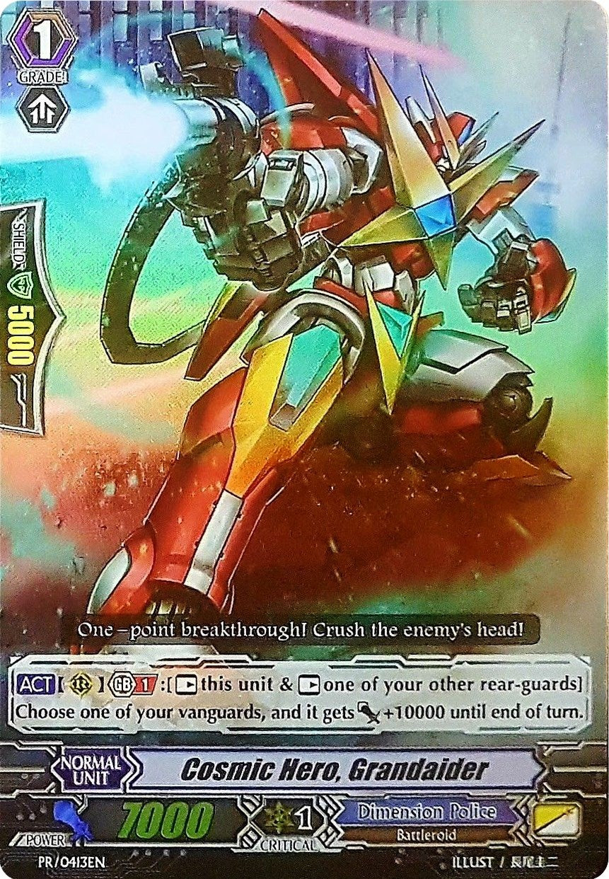 Cosmic Hero, Grandaider (PR/0413EN) [Promo Cards] | Total Play