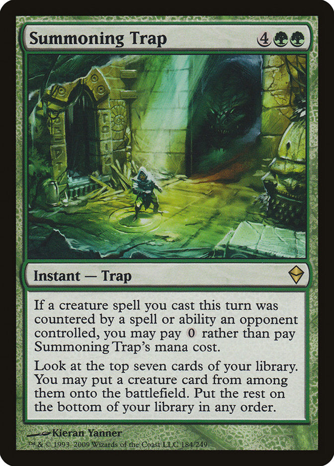 Summoning Trap [Zendikar] | Total Play