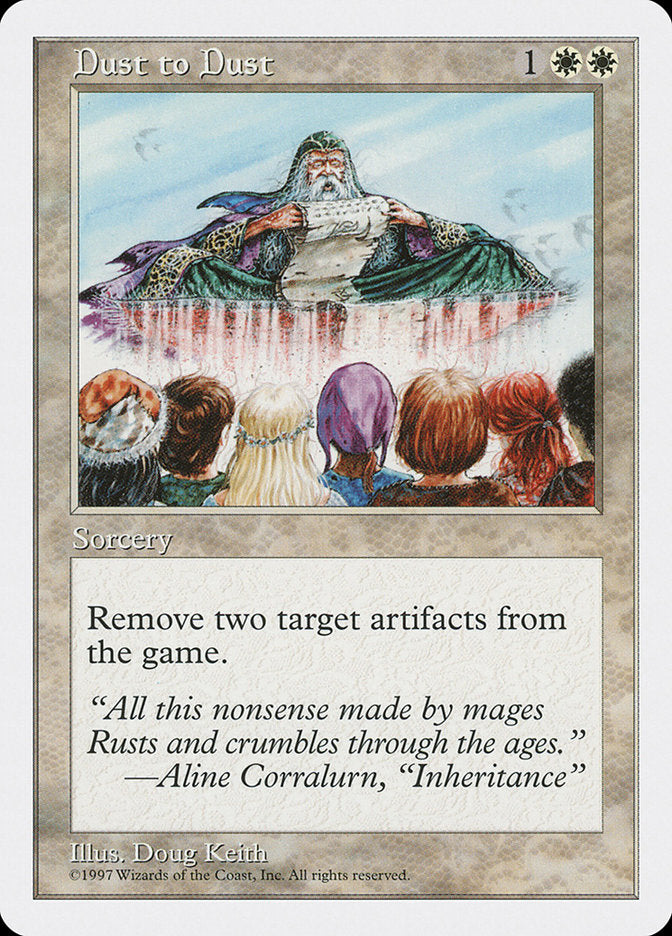 Dust to Dust [Fifth Edition] | Total Play