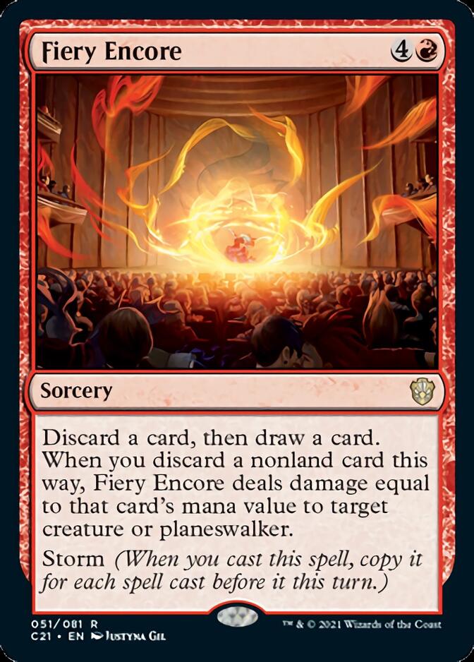 Fiery Encore [Commander 2021] | Total Play