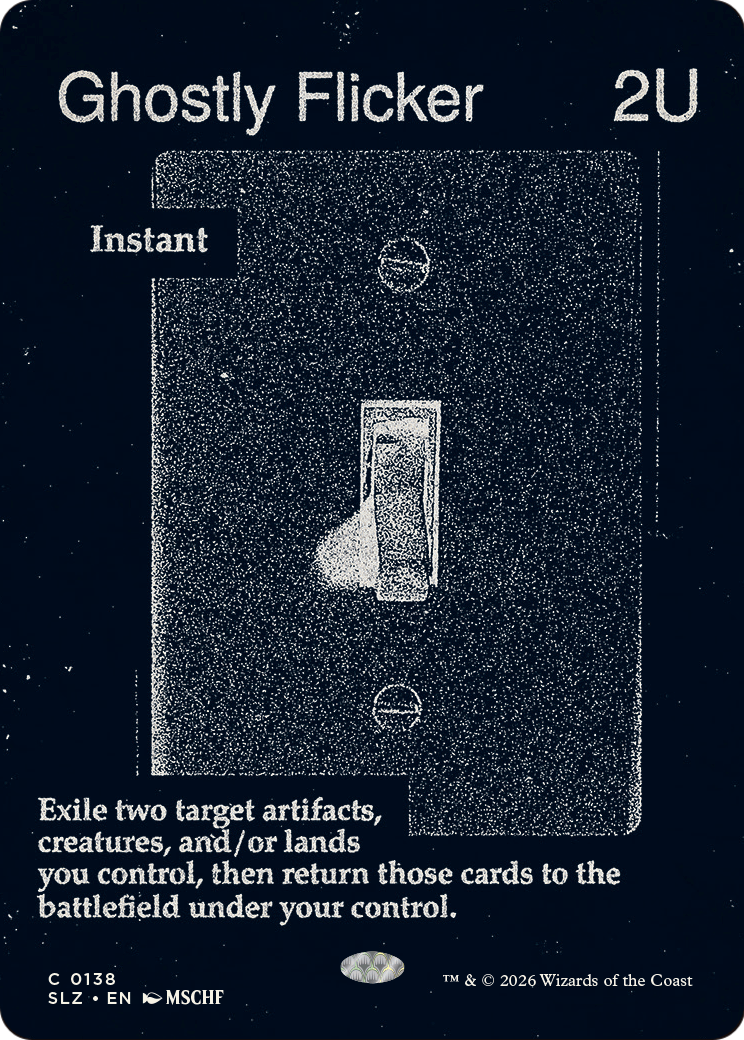 Ghostly Flicker (0138) [Secret Lair x MSCHF: The Zeta Set] | Total Play