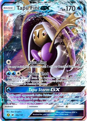 Tapu Fini GX (39a/147) [Alternate Art Promos] | Total Play