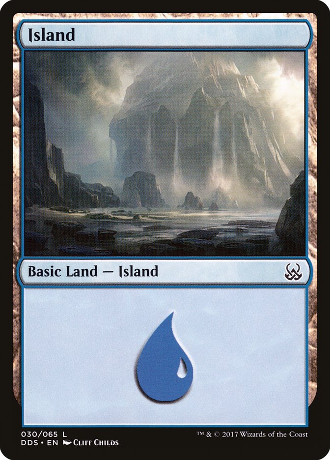 Island (30) [Duel Decks: Mind vs. Might] | Total Play