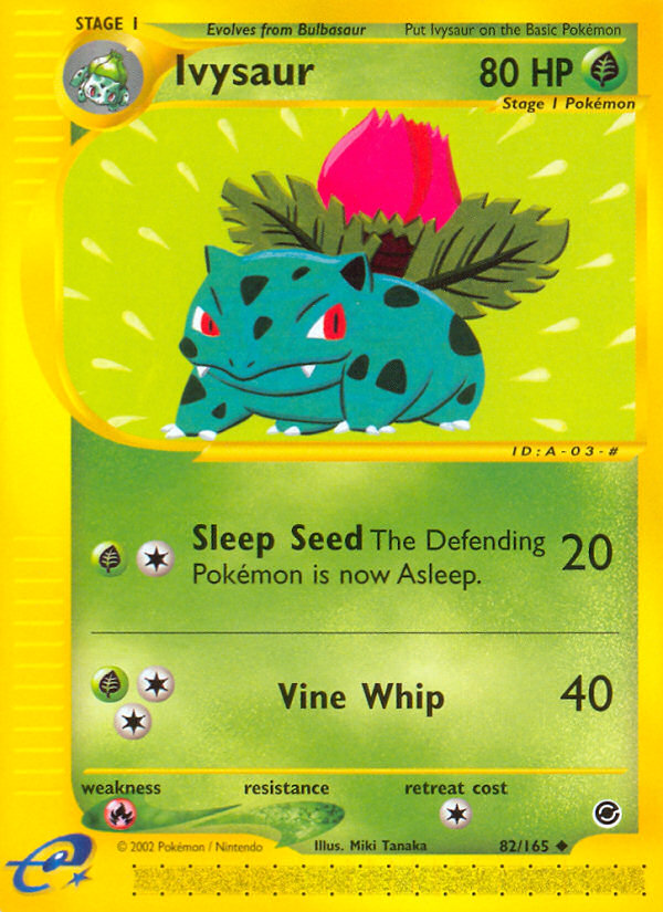 Ivysaur (82/165) [Expedition: Base Set] | Total Play