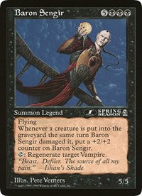 Baron Sengir (Oversized) [Oversize Cards] | Total Play