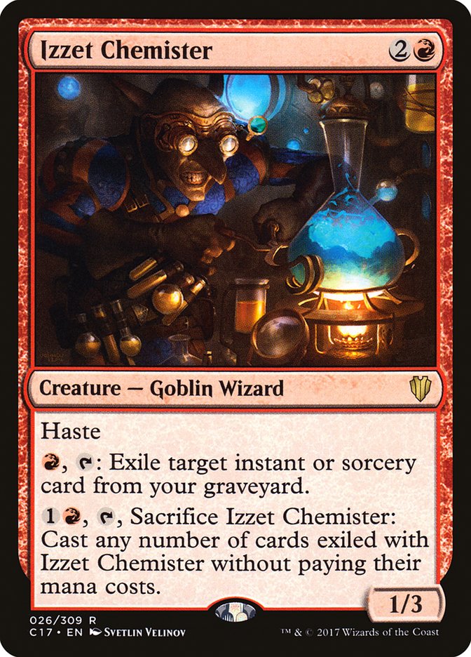 Izzet Chemister [Commander 2017] | Total Play