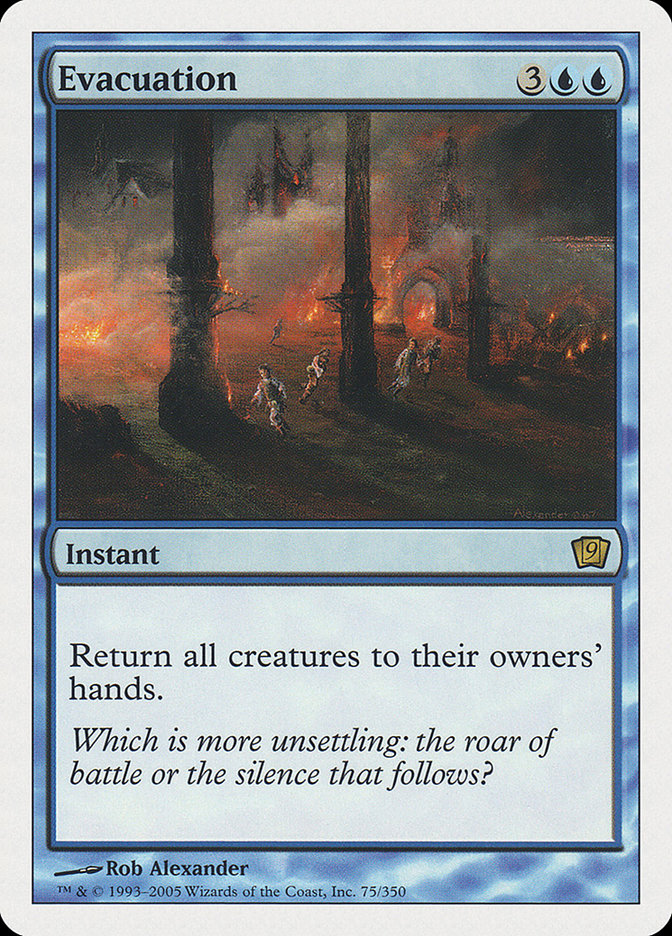 Evacuation [Ninth Edition] | Total Play