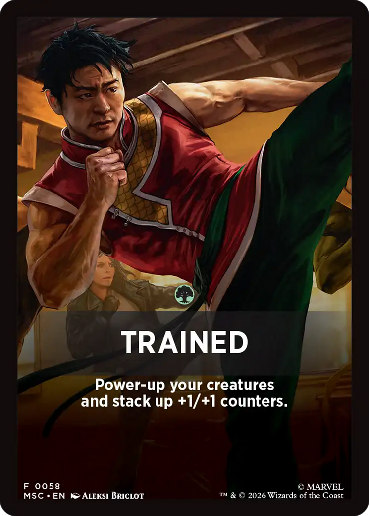 Trained Theme Card [Marvel Super Heroes Commander] | Total Play