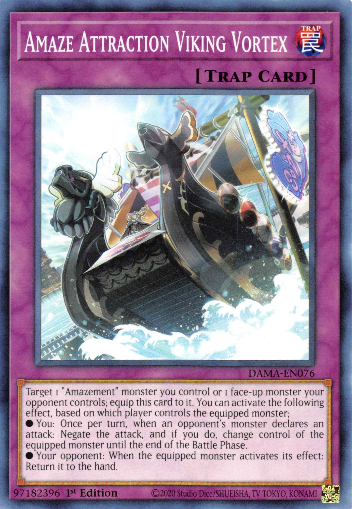 Amaze Attraction Viking Vortex [DAMA-EN076] Common | Total Play