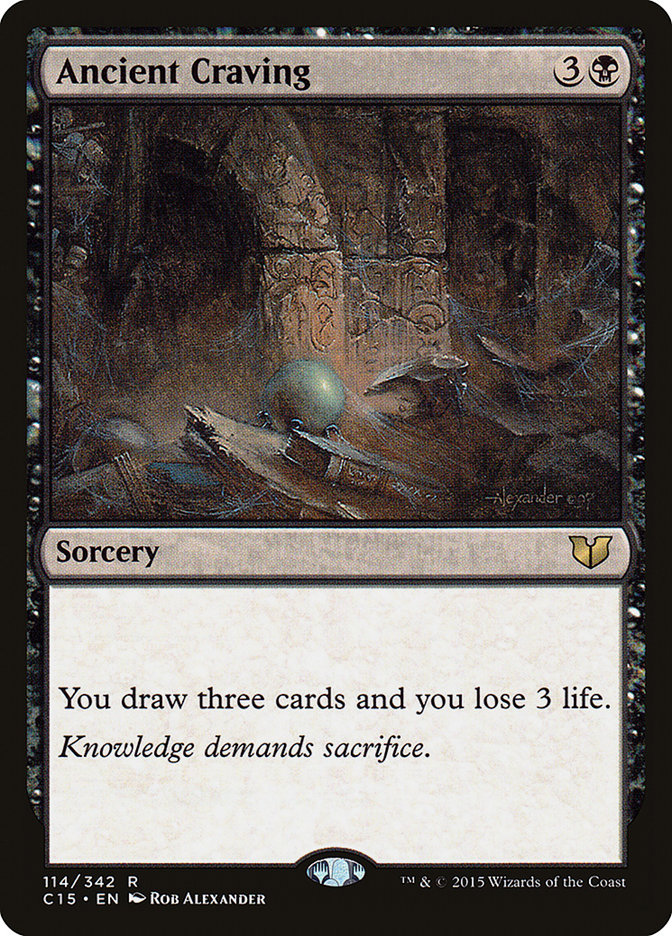 Ancient Craving [Commander 2015] | Total Play