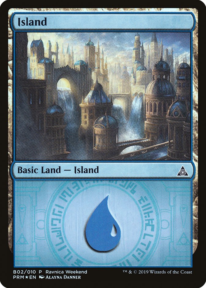 Island (B02) [Ravnica Allegiance Guild Kit] | Total Play