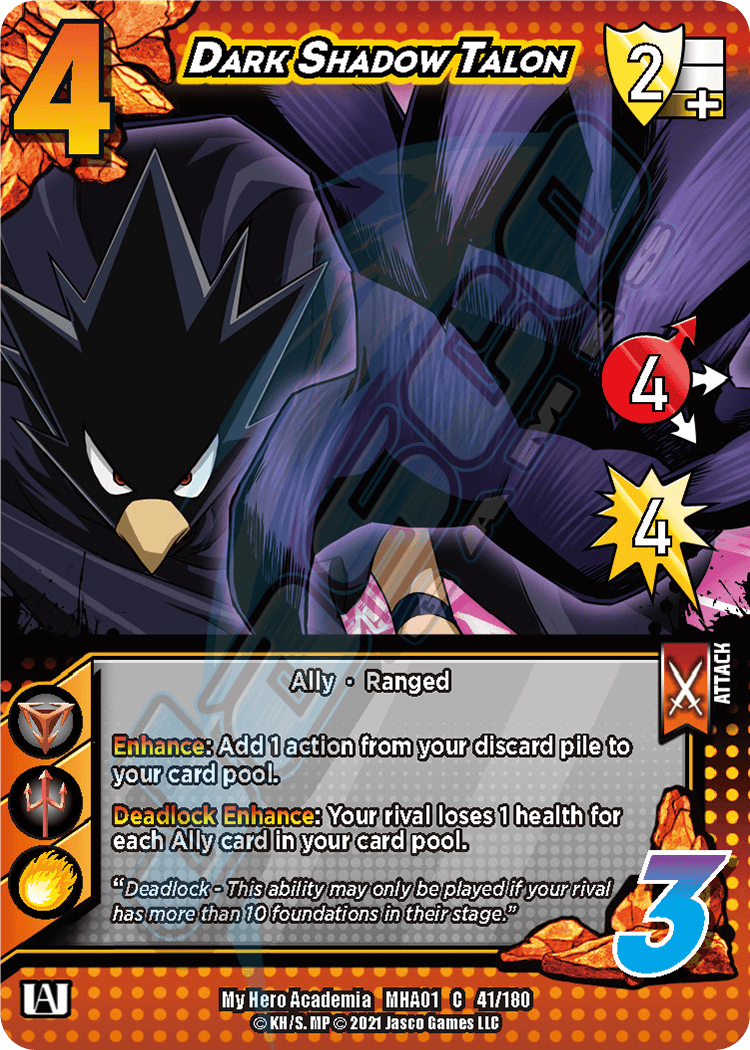 Dark Shadow Talon [Series 1 Unlimited] | Total Play