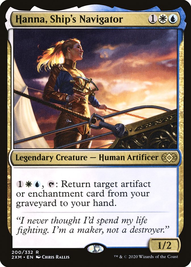 Hanna, Ship's Navigator [Double Masters] | Total Play
