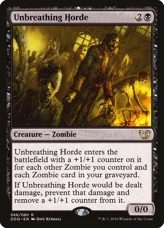 Unbreathing Horde [Duel Decks: Blessed vs. Cursed] | Total Play