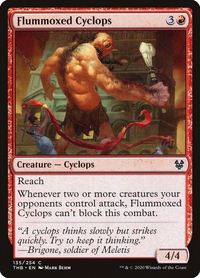 Flummoxed Cyclops [Theros Beyond Death] | Total Play