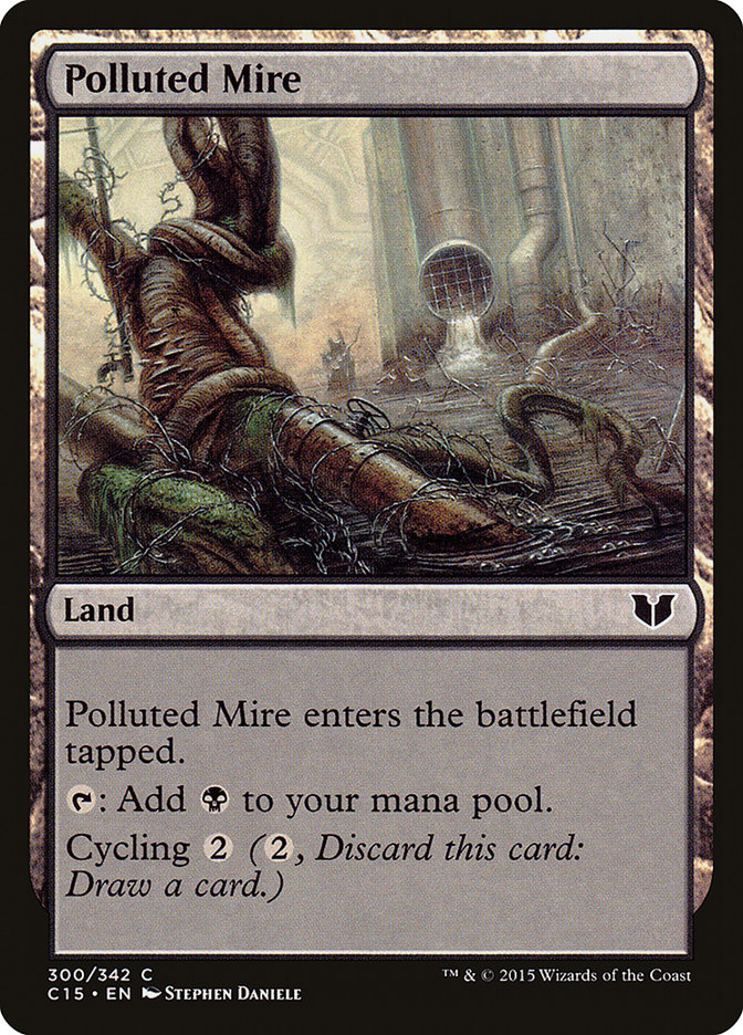 Polluted Mire [Commander 2015] | Total Play