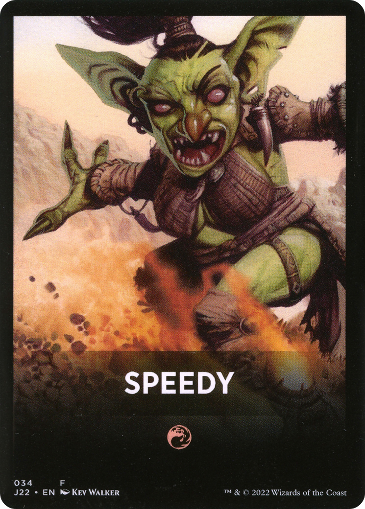 Speedy Theme Card [Jumpstart 2022 Front Cards] | Total Play