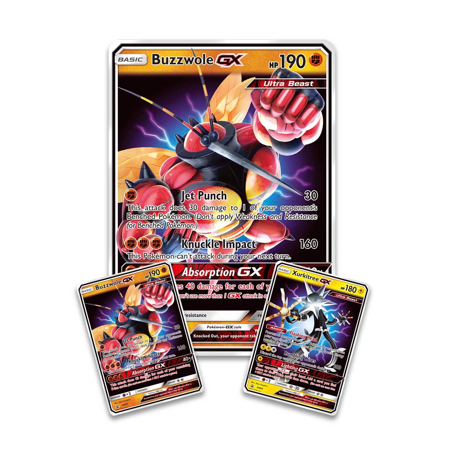 Ultra Beasts GX - Premium Collection (Buzzwole GX and Xurkitree GX) | Total Play