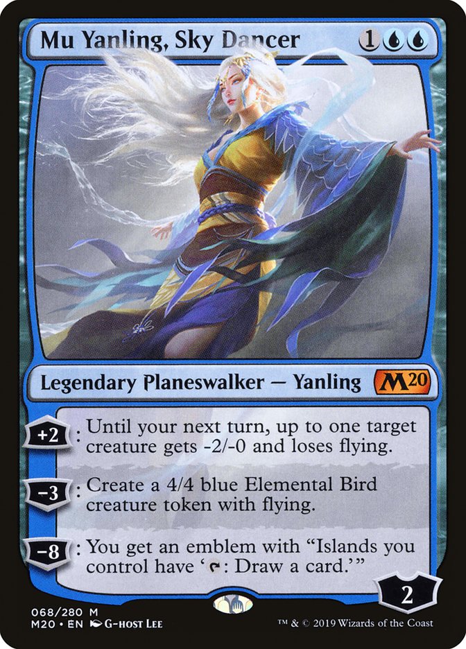 Mu Yanling, Sky Dancer [Core Set 2020] | Total Play