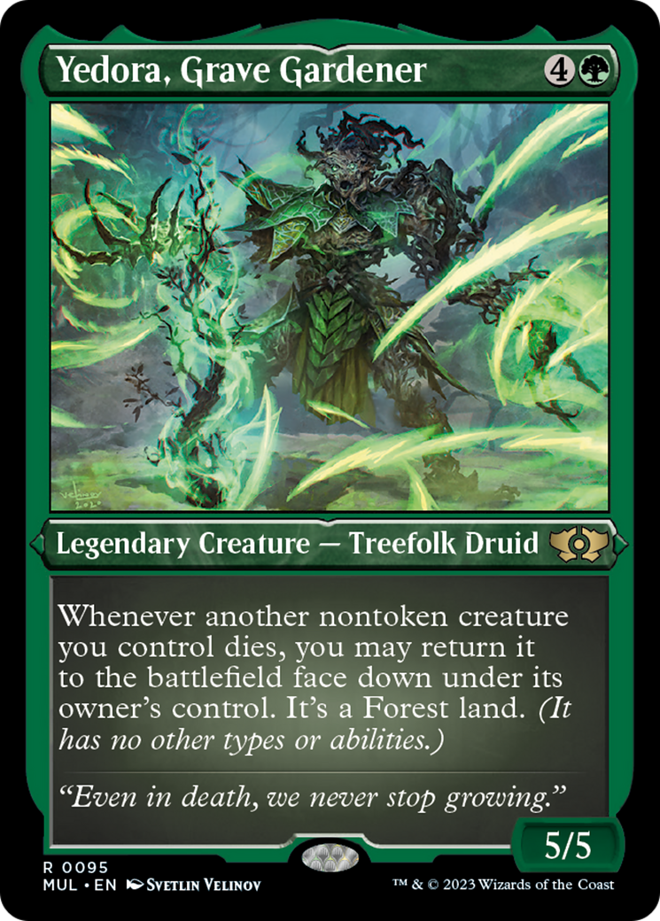 Yedora, Grave Gardener (Foil Etched) [Multiverse Legends] | Total Play