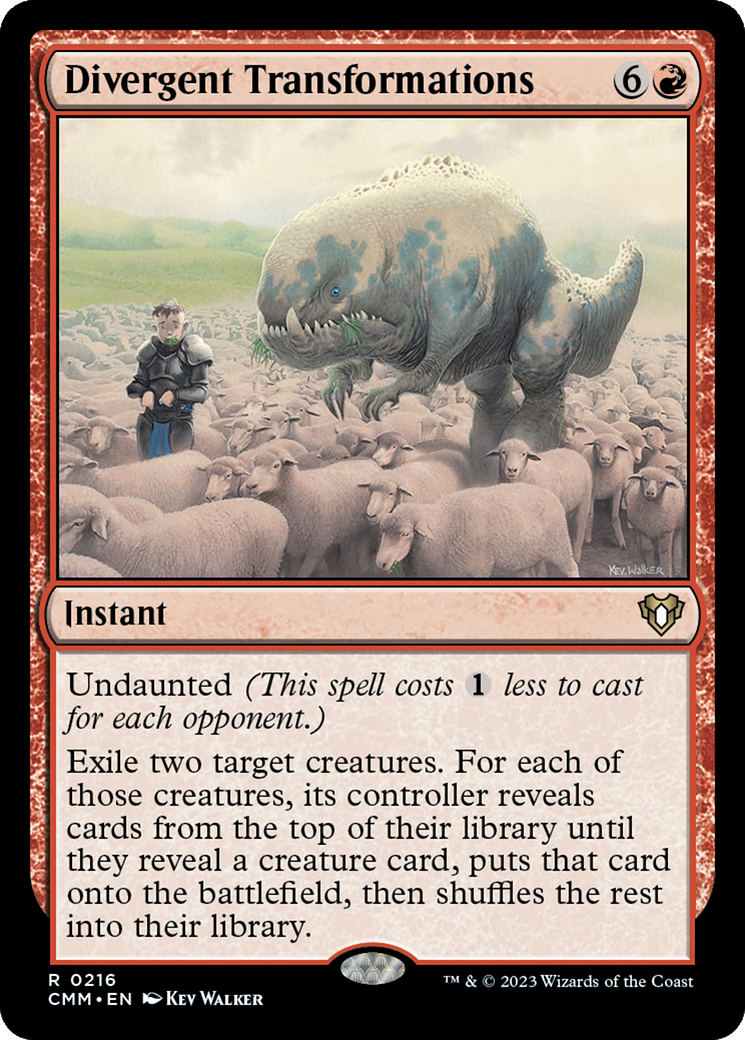 Divergent Transformations [Commander Masters] | Total Play