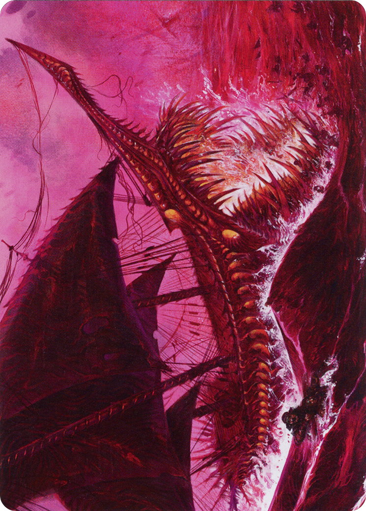 Marauding Dreadship Art Card [March of the Machine Art Series] | Total Play