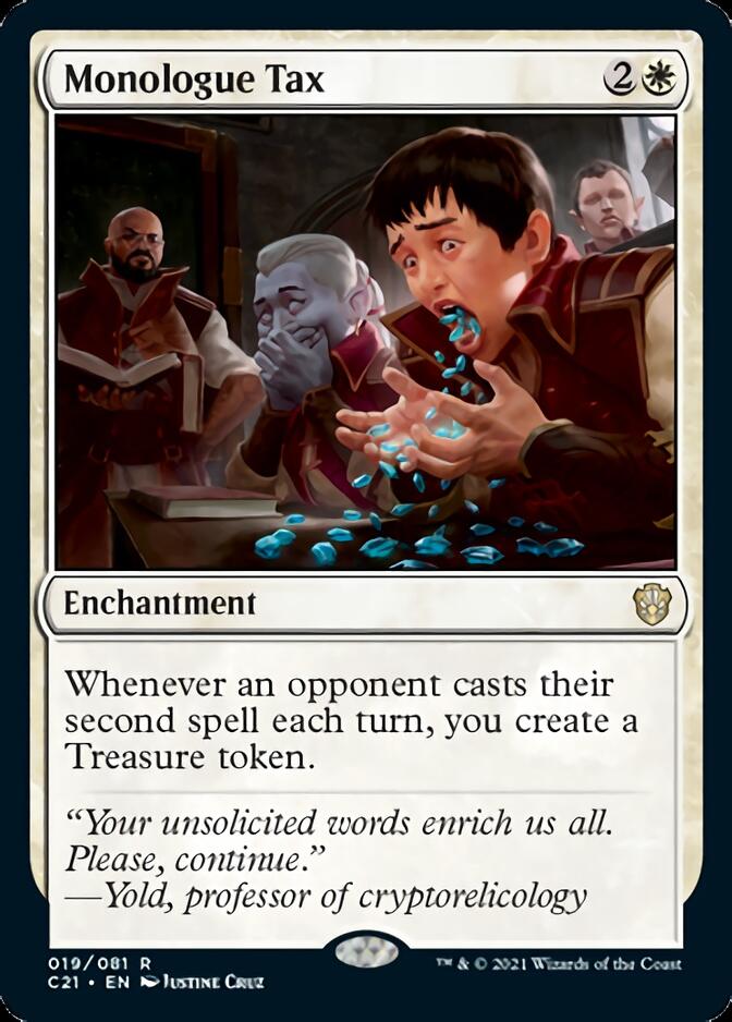 Monologue Tax [Commander 2021] | Total Play