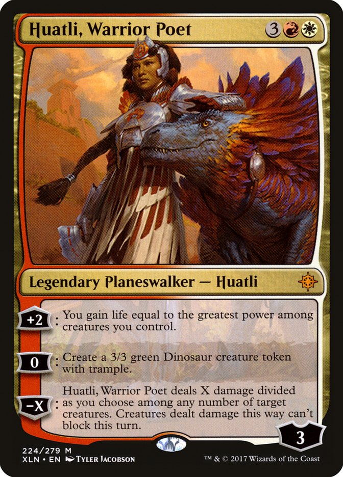 Huatli, Warrior Poet [Ixalan] | Total Play