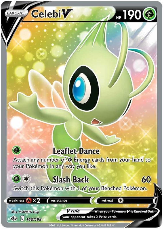 Celebi V (160/198) [Sword & Shield: Chilling Reign] | Total Play