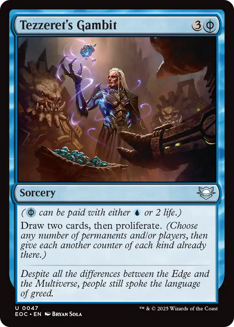 Tezzeret's Gambit [Edge of Eternities Commander] | Total Play