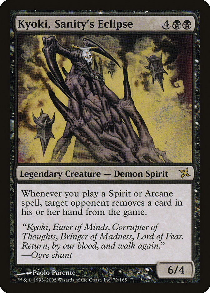 Kyoki, Sanity's Eclipse [Betrayers of Kamigawa] | Total Play