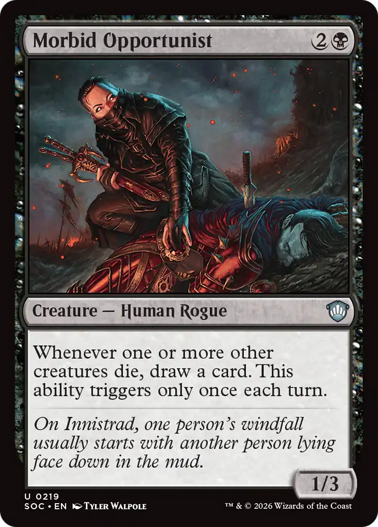 Morbid Opportunist [Secrets of Strixhaven Commander] | Total Play