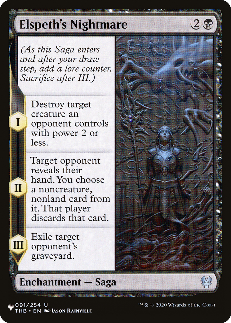 Elspeth's Nightmare [The List Reprints] | Total Play