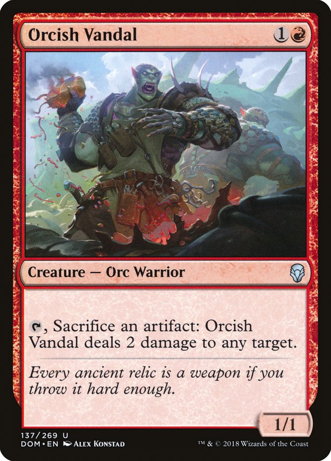 Orcish Vandal [Dominaria] | Total Play