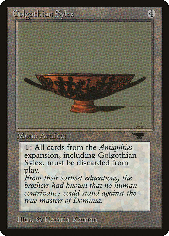 Golgothian Sylex [Antiquities] | Total Play